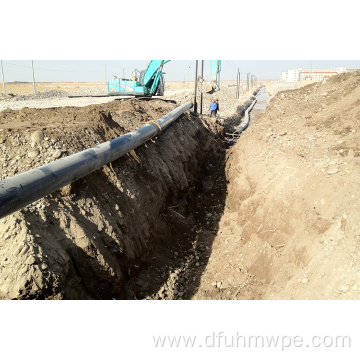 Large uhmwpe mining tailing slurry pipe